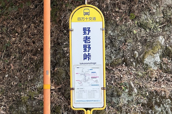 野老野（ところの）峠