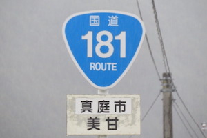 国道181号線