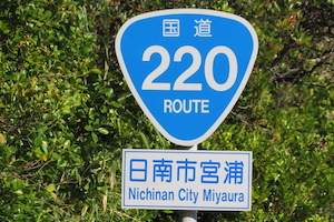 国道220号線