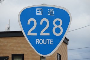 国道228号線