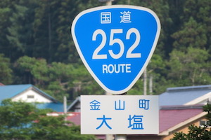 国道252号線