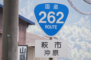 国道262号線