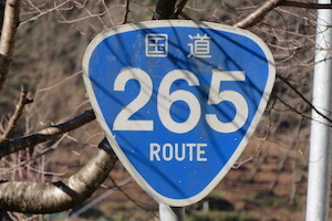 国道265号線