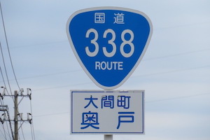 国道338号線