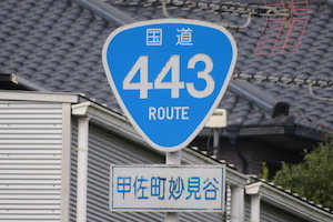 国道443号線