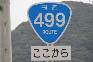 国道499号線