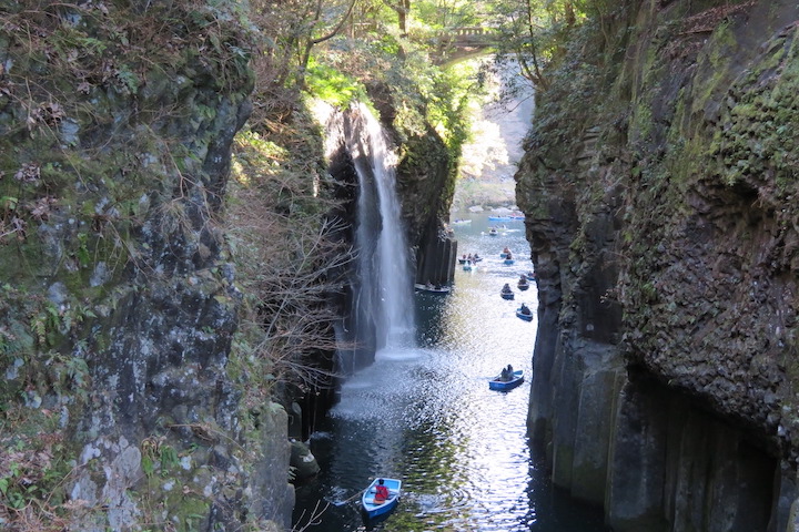 高千穂峡と真名井の滝