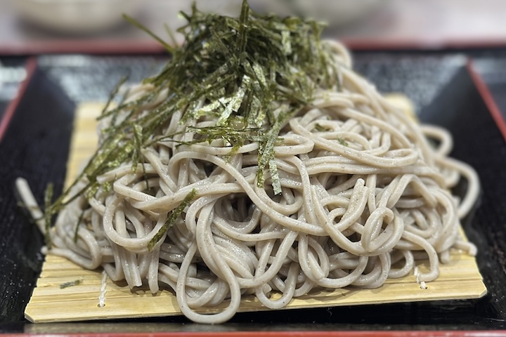 ざる蕎麦大盛
